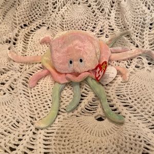 Rare/retired mint condition Ty Beanie Baby Goochy the Jellyfish